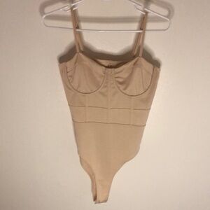 Cream bodysuit